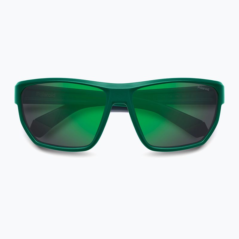 Ochelari de soare pentru bărbați Polaroid PLD 7057/S matte teal/greygreen mirror polarized 4
