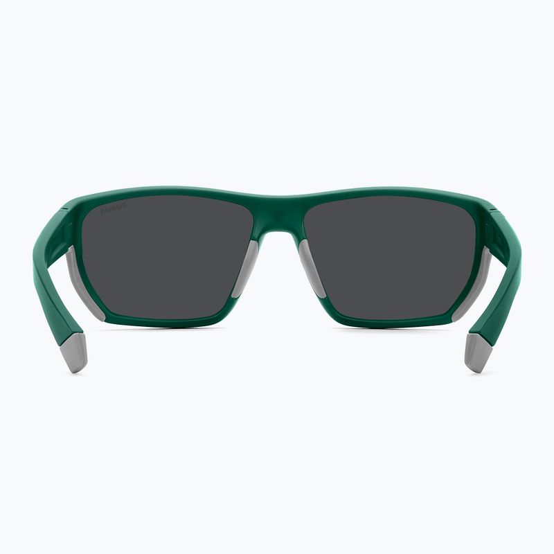 Ochelari de soare pentru bărbați Polaroid PLD 7057/S matte teal/greygreen mirror polarized 5