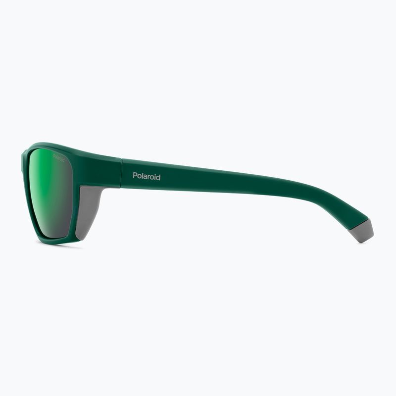 Ochelari de soare pentru bărbați Polaroid PLD 7057/S matte teal/greygreen mirror polarized 6
