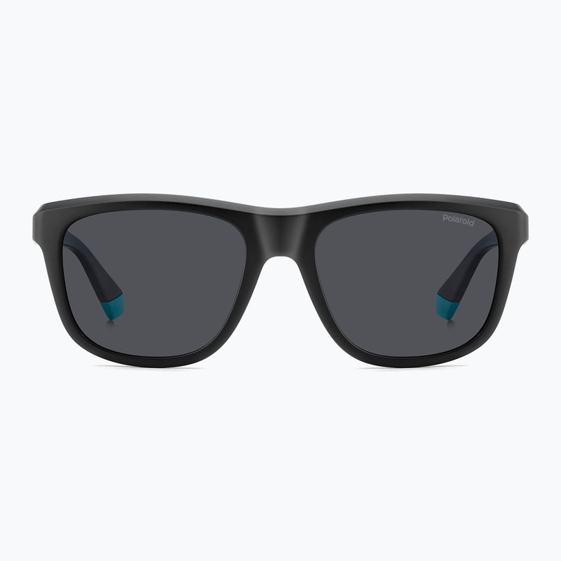 Ochelari de soare polarizați Polaroid PLD 2163/S negru mat/gri 3
