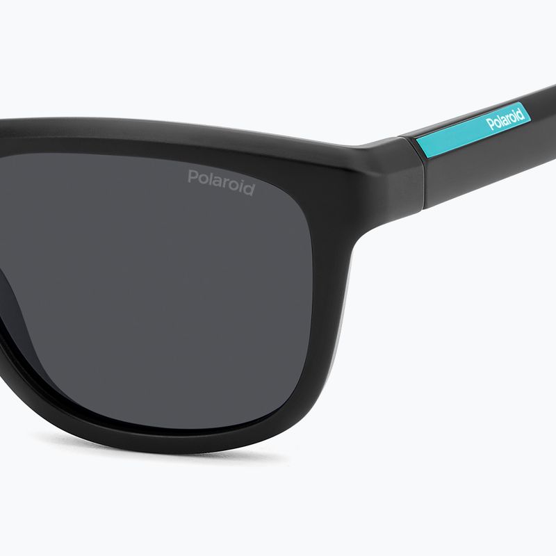 Ochelari de soare polarizați Polaroid PLD 2163/S negru mat/gri 5