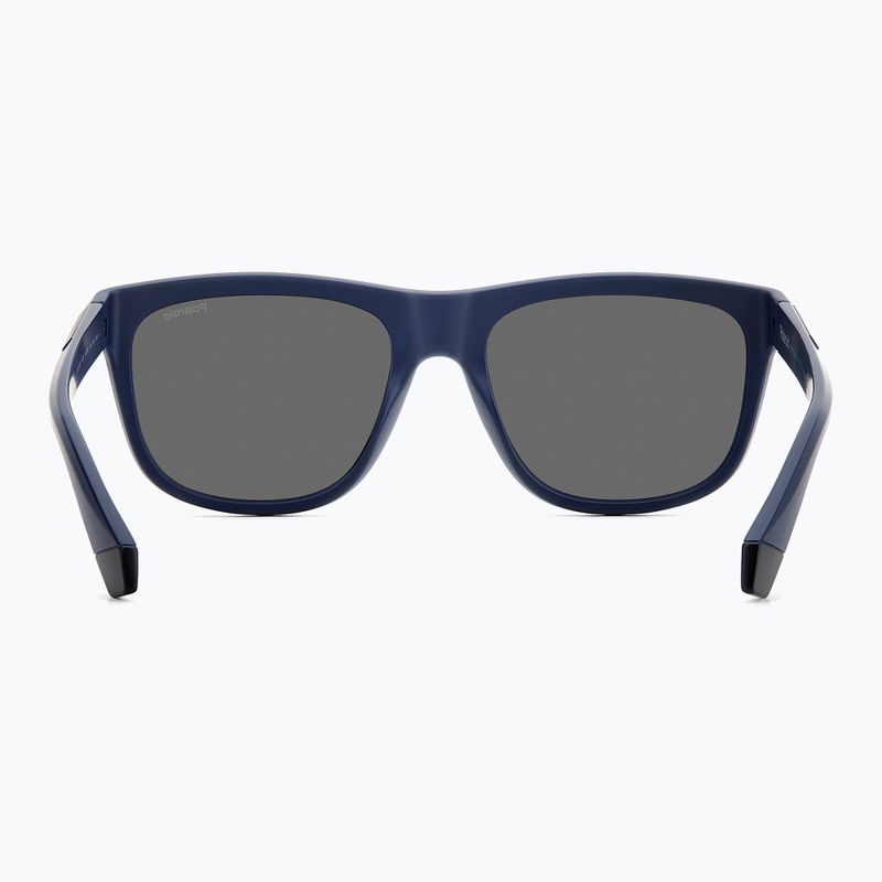 Ochelari de soare polarizați Polaroid PLD 2163/S albastru mat/oglindă albastră 5