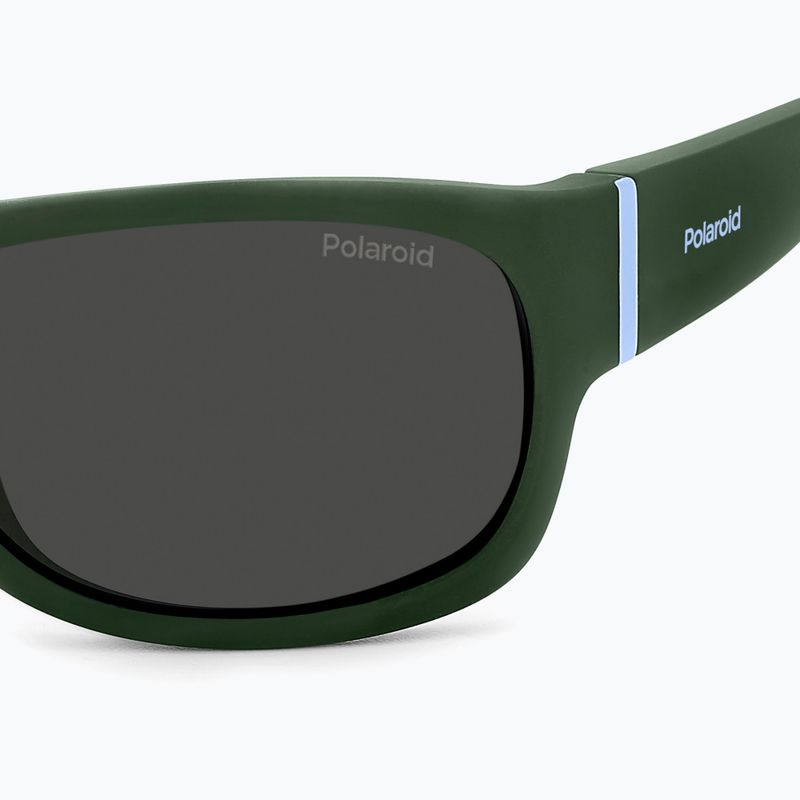 Ochelari de soare polarizați pentru copii Polaroid PLD 8064/S verde/gri 5