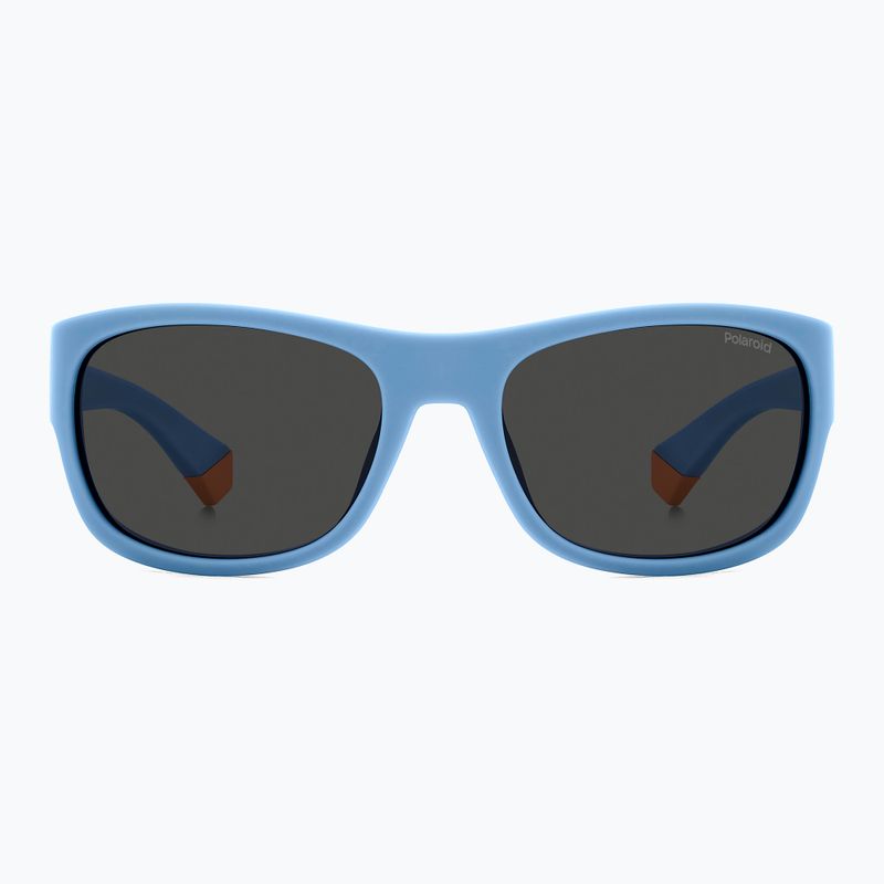 Ochelari de soare pentru copii Polaroid PLD 8064/S azure/grey polarized 3