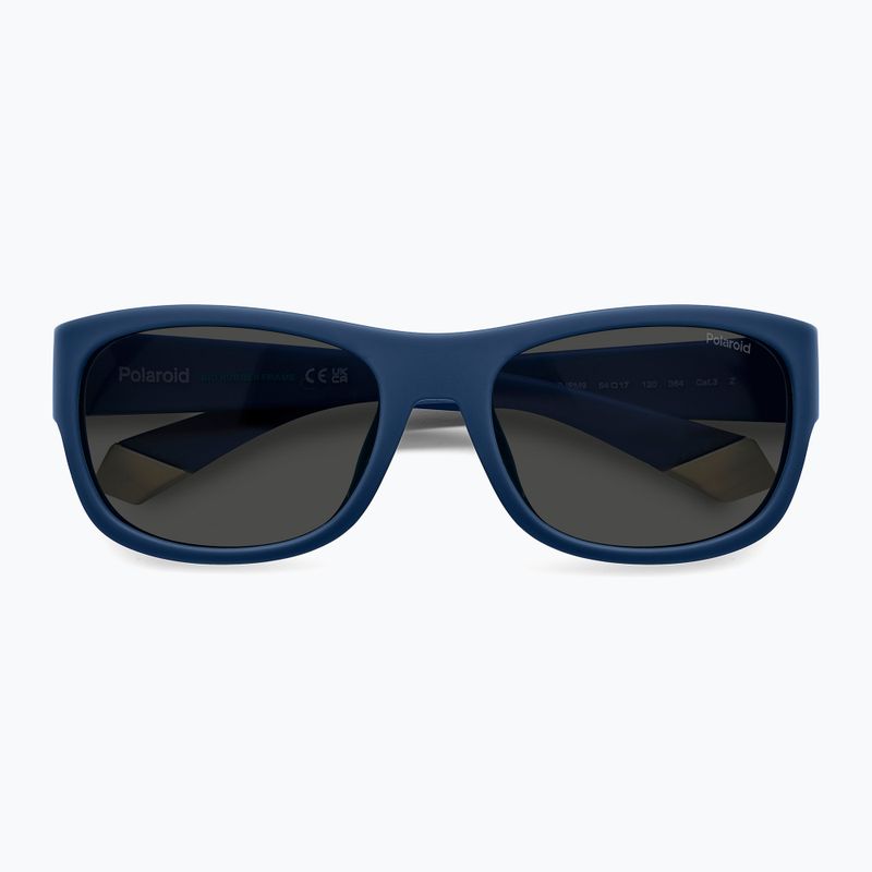 Ochelari de soare polarizați pentru copii Polaroid PLD 8064/S albastru/gri 4