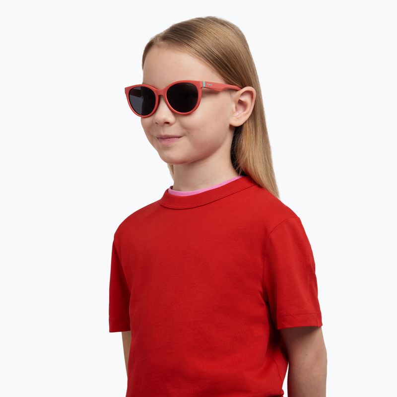 Ochelari de soare polarizați pentru copii Polaroid PLD 8065/S coral/gri 8