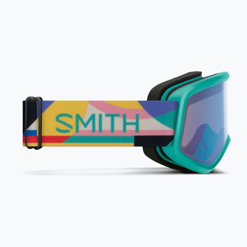Ochelari de schi Smith Snowday Jr jade formations/blue sensor mirror 8