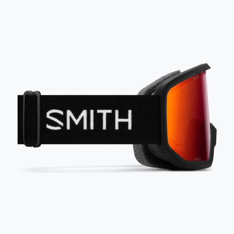Ochleari de schi Smith Transfer black/red sol-x mirror 3