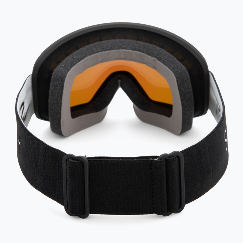 Ochleari de schi Smith Transfer black/green sol-x mirror 3