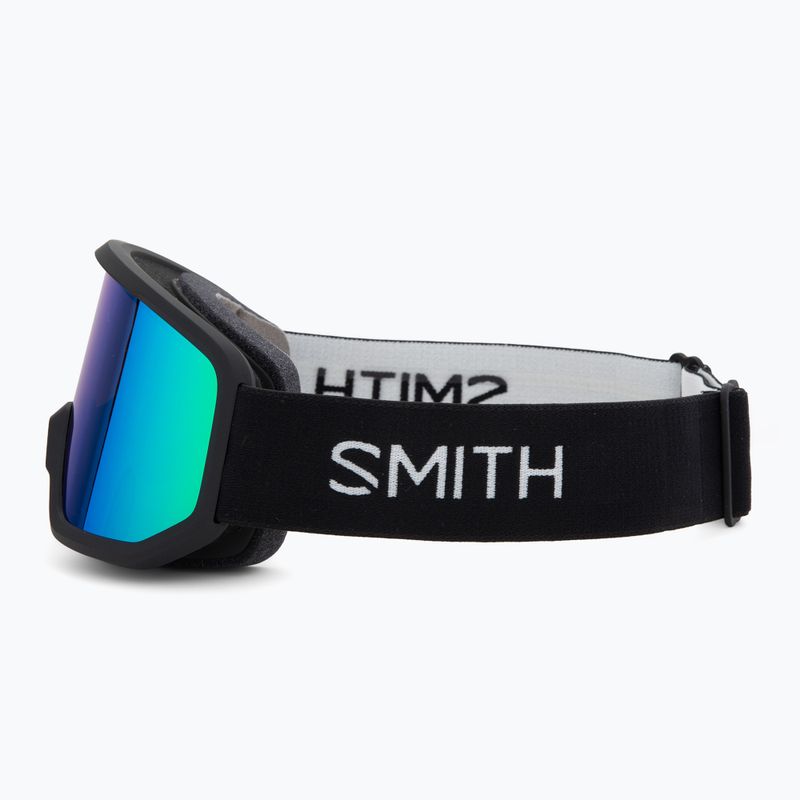 Ochleari de schi Smith Transfer black/green sol-x mirror 4