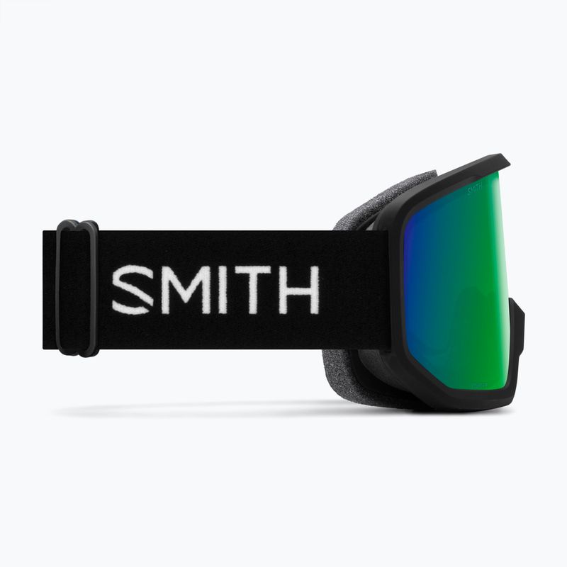 Ochleari de schi Smith Transfer black/green sol-x mirror 4
