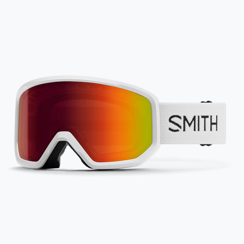 Ochleari de schi Smith Transfer white/red sol-x mirror 5