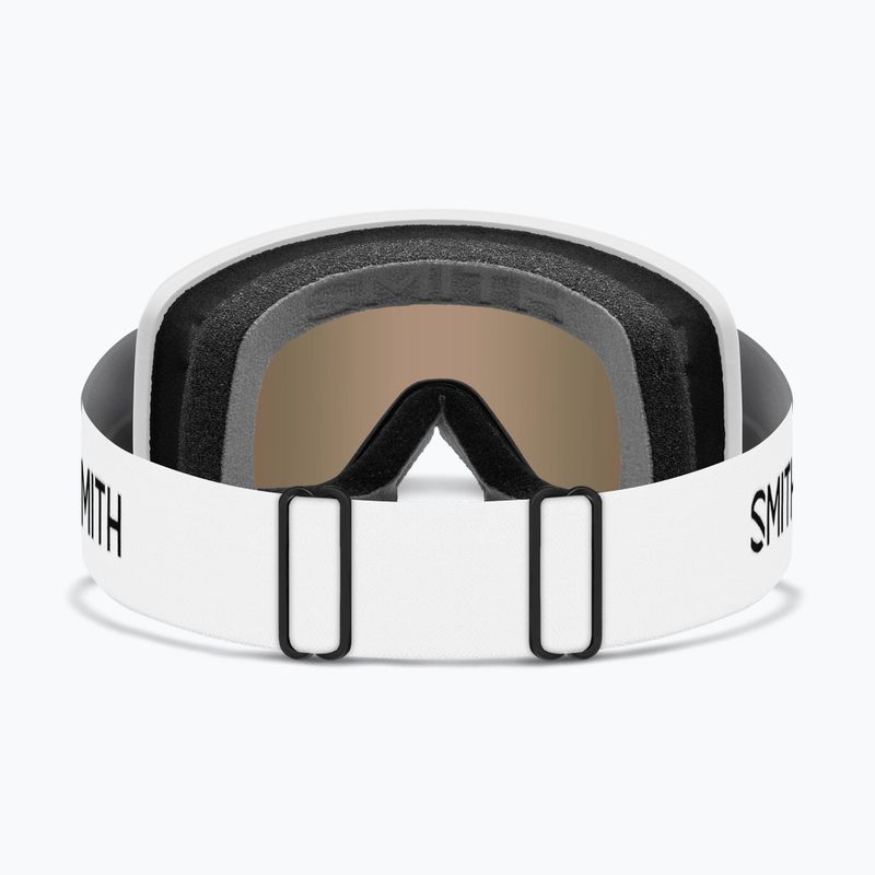 Ochleari de schi Smith Transfer white/red sol-x mirror 7