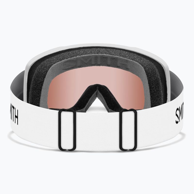 Ochelari de schi Smith Tribute S2 white/rc36 rose copper antifog 4