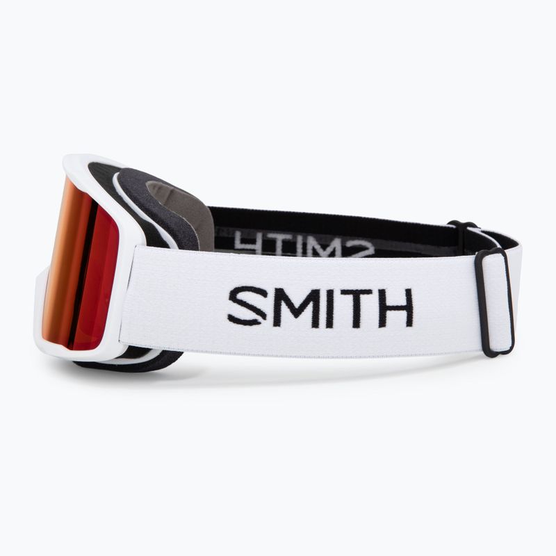 Ochleari de schi Smith Tribute white/red sol-x mirror 4