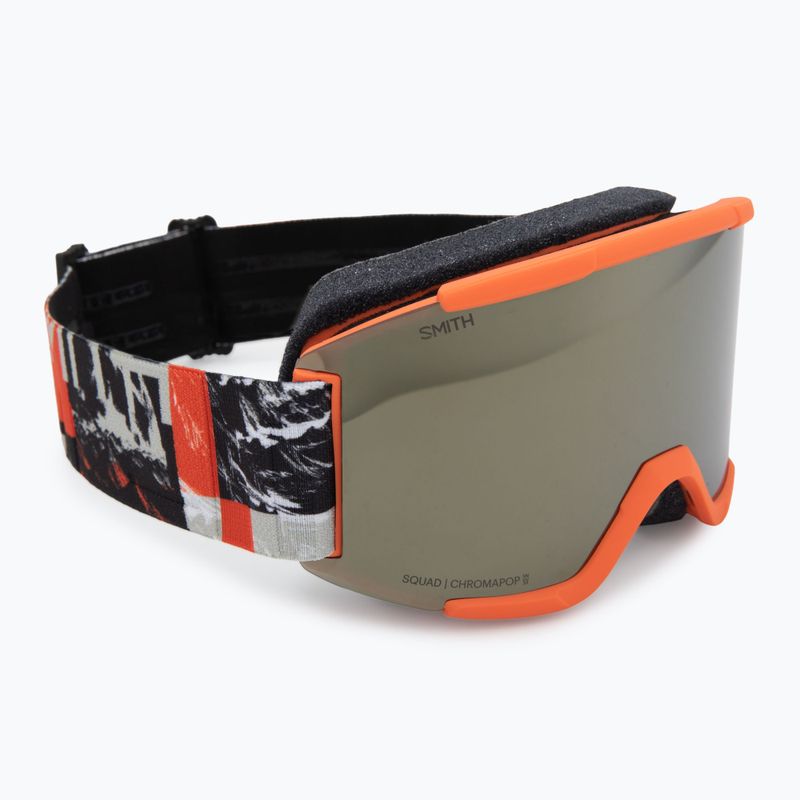 Ochleari de schi Smith Squad cinder chop up/chrp sun black gold mirror/clear 2