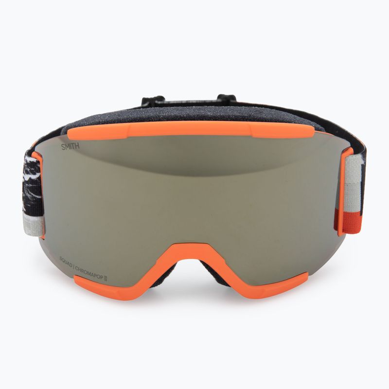 Ochleari de schi Smith Squad cinder chop up/chrp sun black gold mirror/clear 3