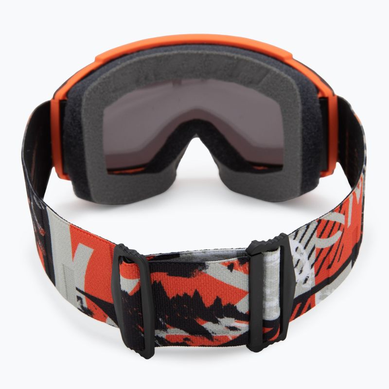 Ochleari de schi Smith Squad cinder chop up/chrp sun black gold mirror/clear 4