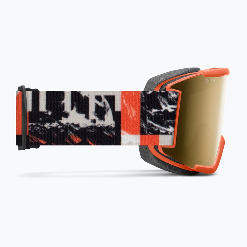 Ochleari de schi Smith Squad cinder chop up/chrp sun black gold mirror/clear 4