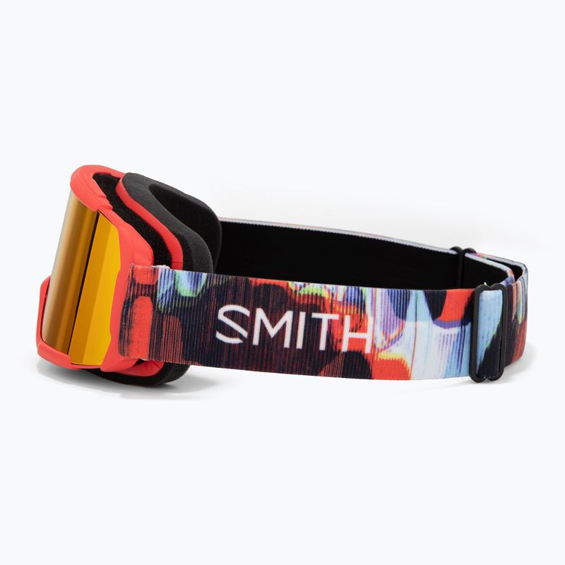 Ochleari de schi pentru copii Smith Daredevil Jr patrol mixed signals/red sol-x mirror 4