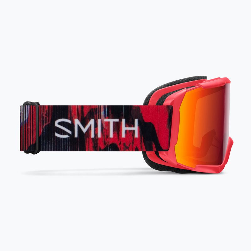 Ochleari de schi pentru copii Smith Daredevil Jr patrol mixed signals/red sol-x mirror 8