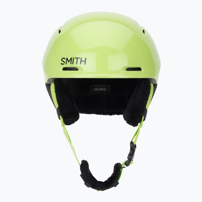Cască de schi pentru copii Smith Glide Jr Mips electric lime 2