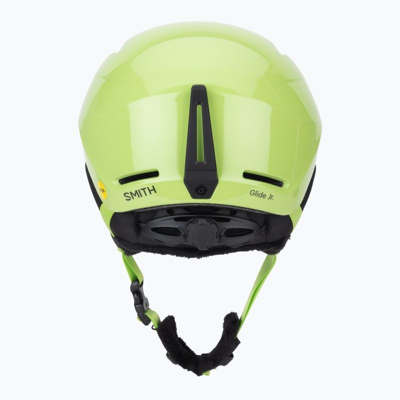 Cască de schi pentru copii Smith Glide Jr Mips electric lime 4