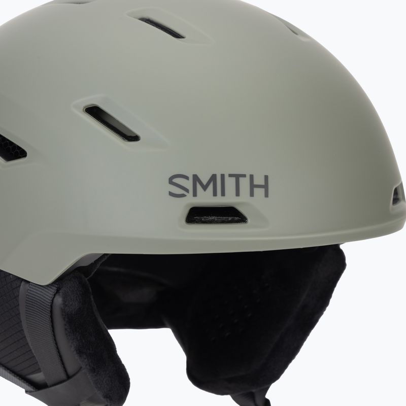 Cască de schi Smith Descend MIPS matte fatigue green/black 7