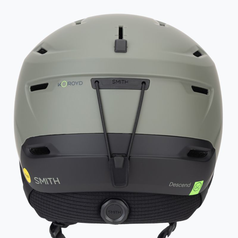 Cască de schi Smith Descend MIPS matte fatigue green/black 9