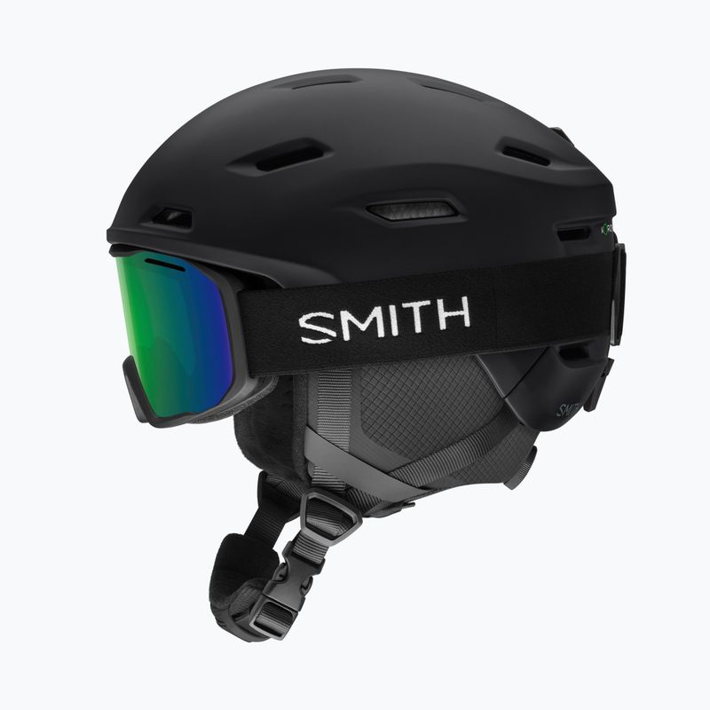 Cască de schi Smith Descend matte black 2