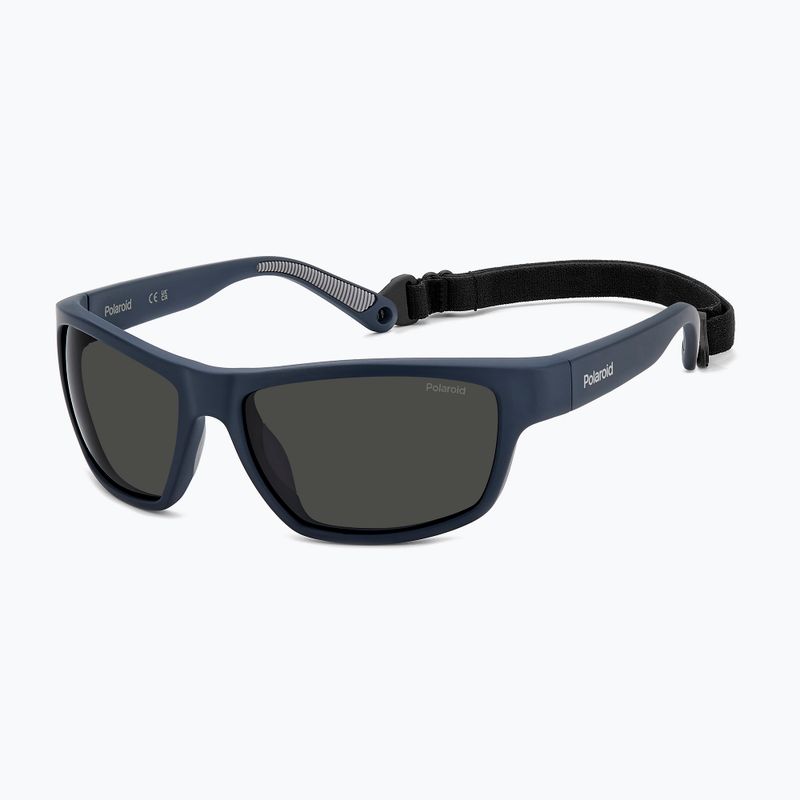 Ochelari de soare Polaroid PLD 7037/S matte blue/grey polarized 3
