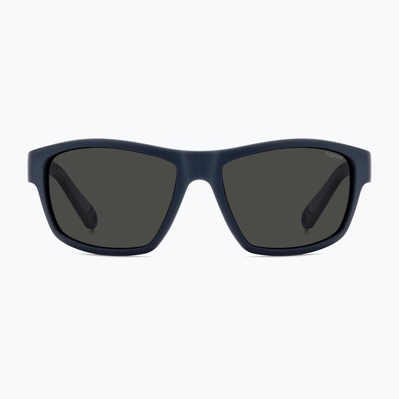 Ochelari de soare Polaroid PLD 7037/S matte blue/grey polarized 4