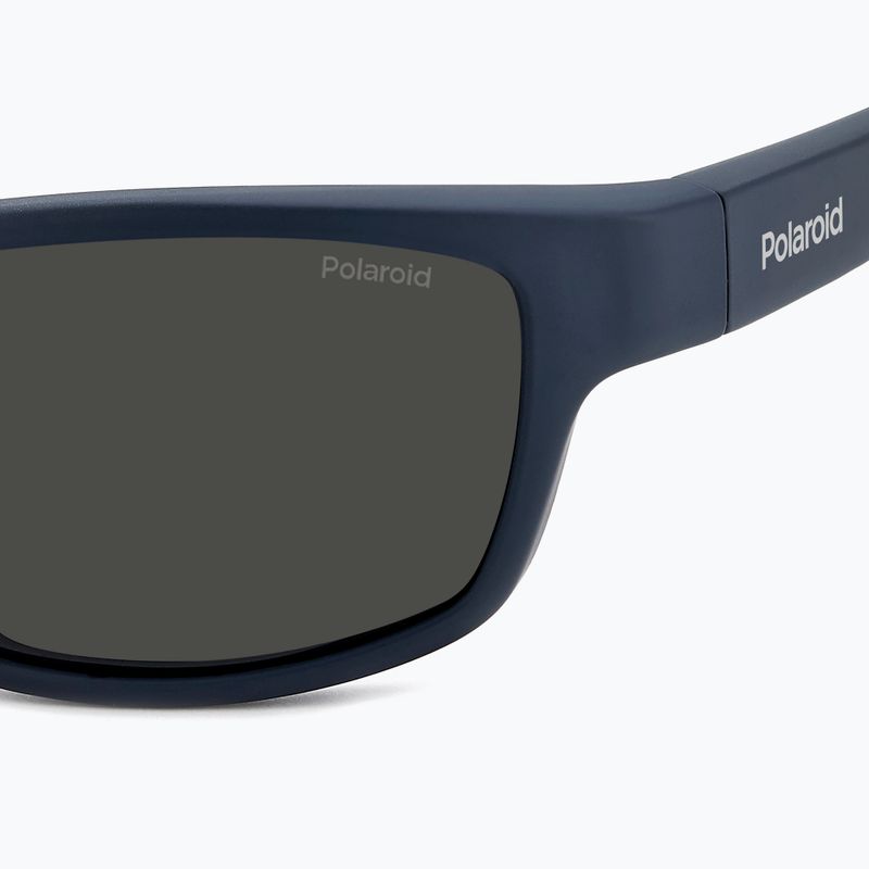 Ochelari de soare Polaroid PLD 7037/S matte blue/grey polarized 7