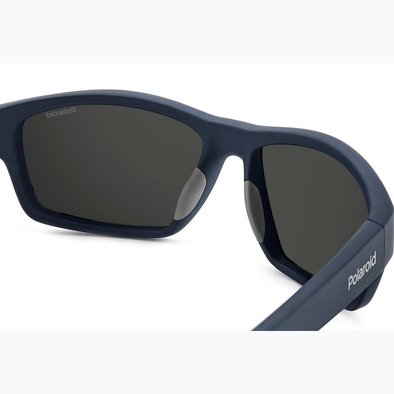 Ochelari de soare Polaroid PLD 7037/S matte blue/grey polarized 8