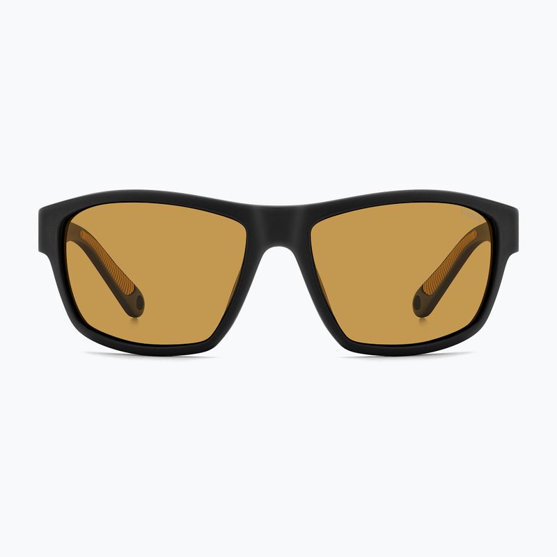 Ochelari de soare Polaroid PLD 7037/S matte black yellow/yellow polarized 3