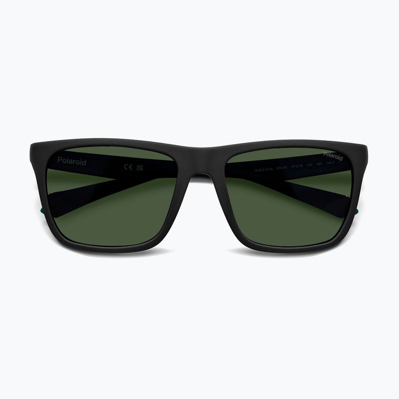 Ochelari de soare Polaroid PLD 2141/S matte black green/green polarized 4