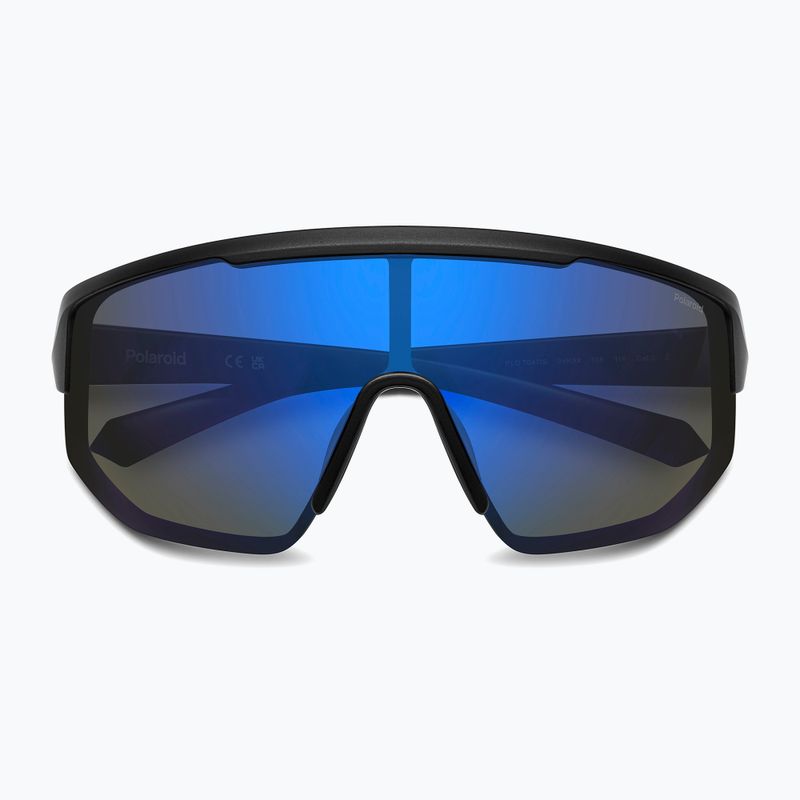 Ochelari de soare Polaroid PLD 7047/S matte black blue/blue mirror polarized 4