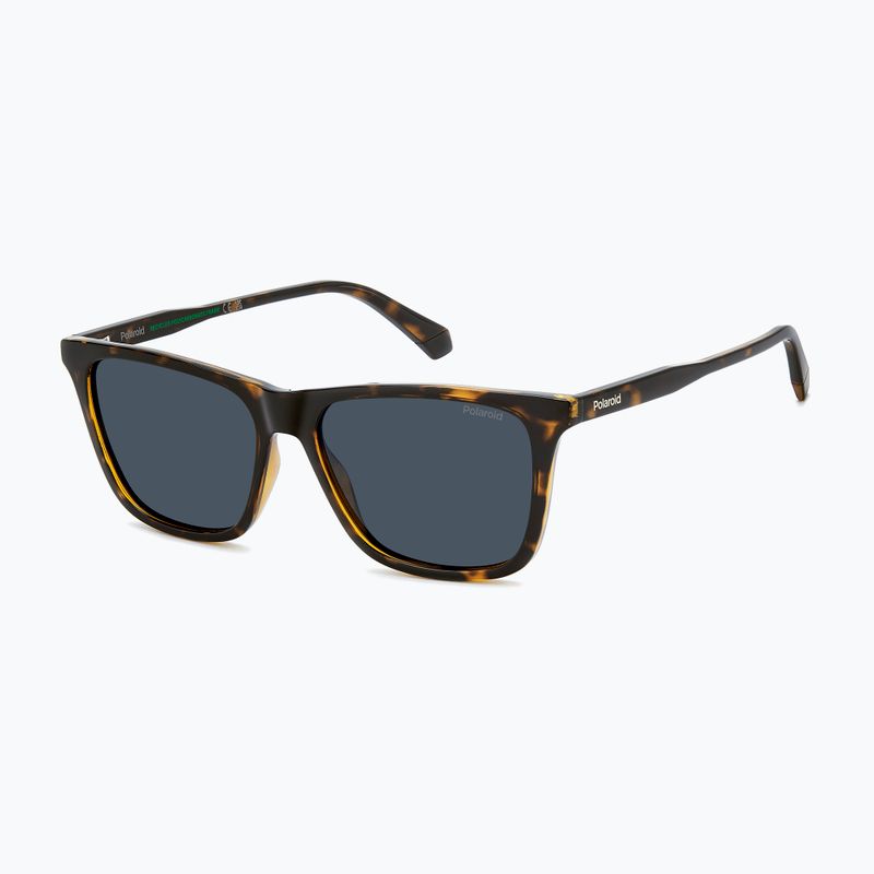 Ochelari de soare Polaroid PLD 4190/S havana/blue polarized 2