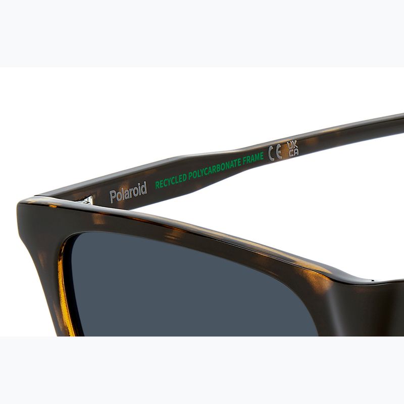 Ochelari de soare Polaroid PLD 4190/S havana/blue polarized 6