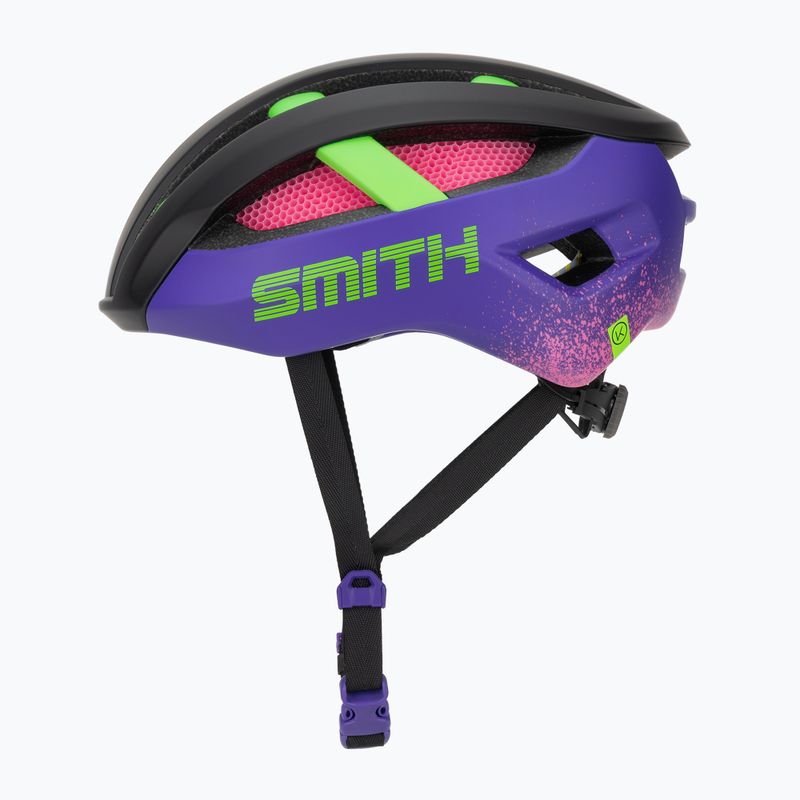 Cască de ciclism Smith Network MIPS matte archive flamingo 3
