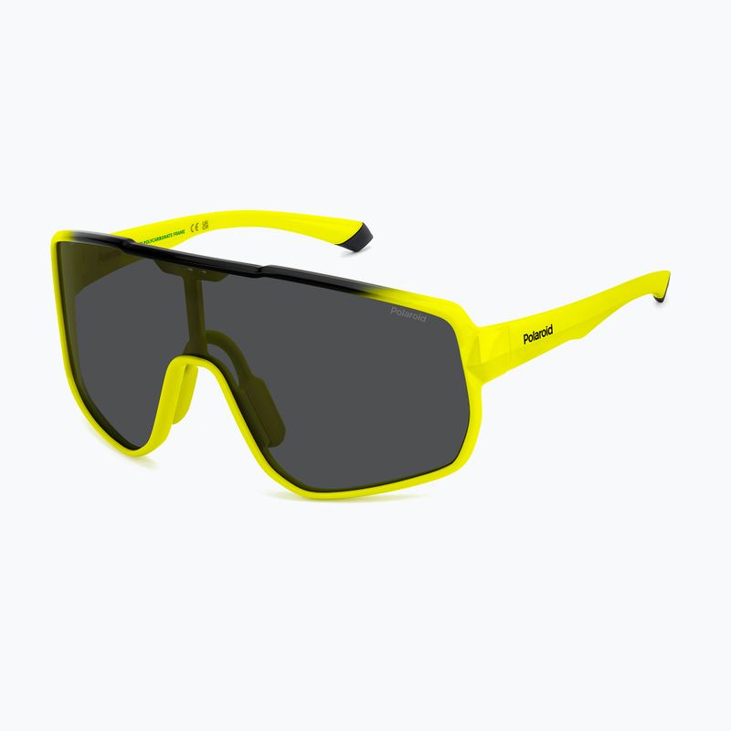 Ochelari de soare Polaroid PLD 7060/S yellow black/grey polarized 2