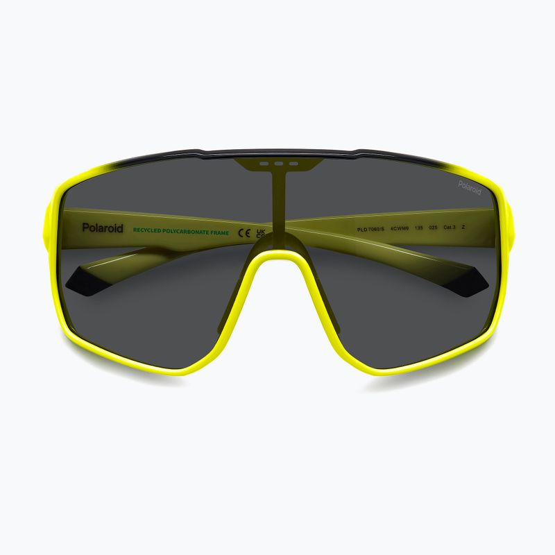 Ochelari de soare Polaroid PLD 7060/S yellow black/grey polarized 4