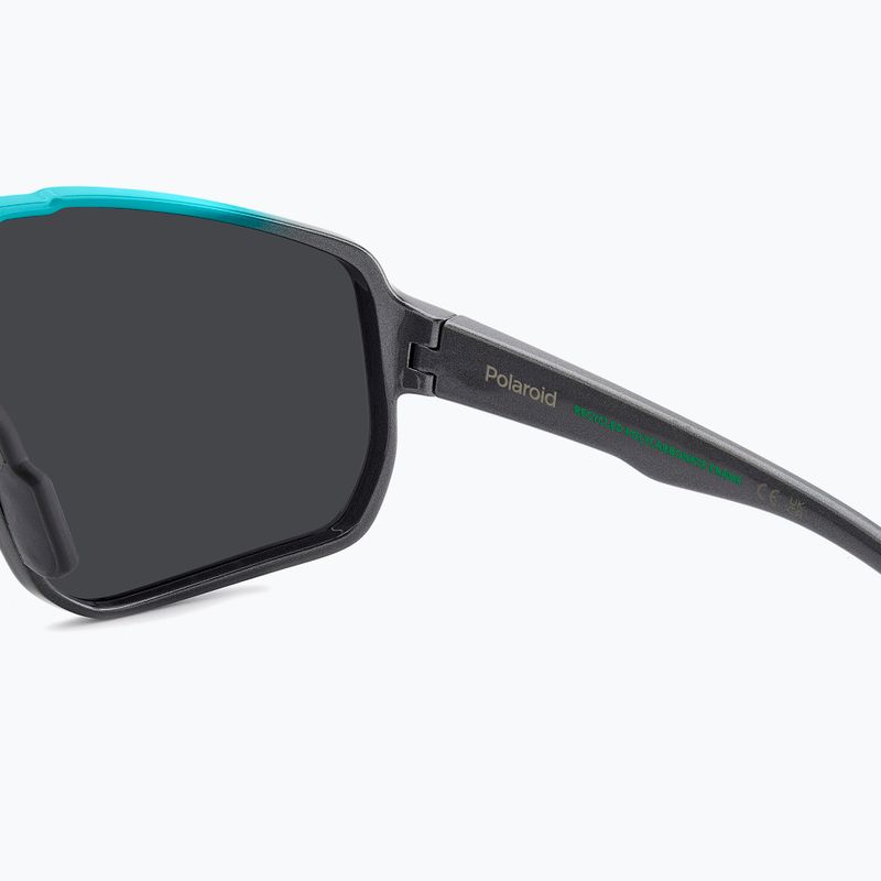 Ochelari de soare Polaroid PLD 7060/S silver/grey polarized 8