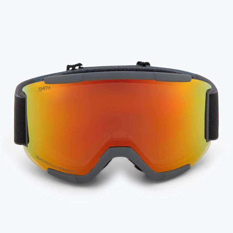 Ochleari de schi Smith Squad slate/chromapop pro photochromic red mirror 2