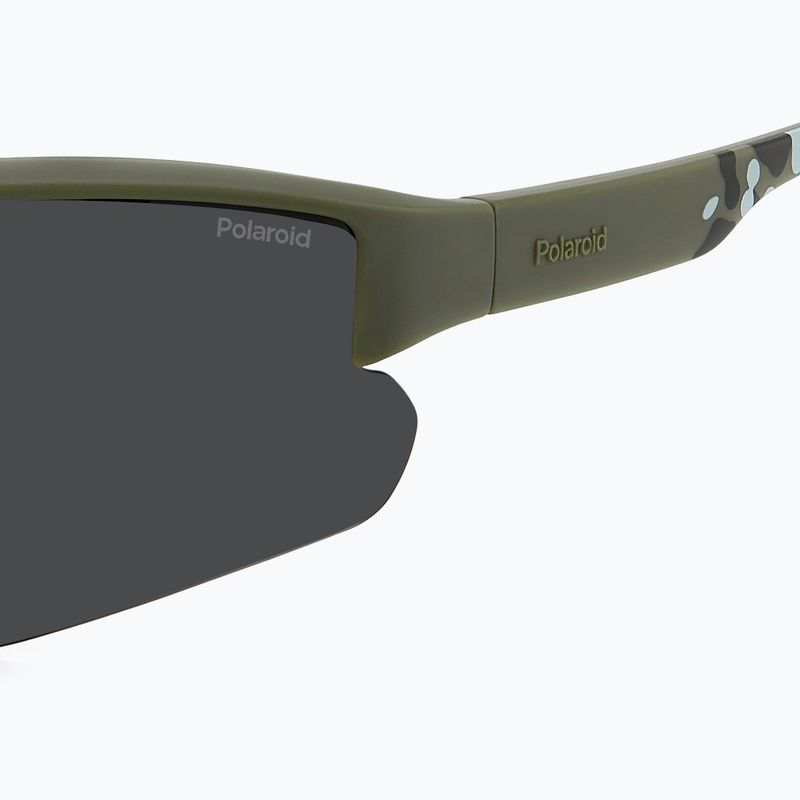 Ochelari de soare Polaroid PLD 7061/CI/S matte green/grey polarized 10