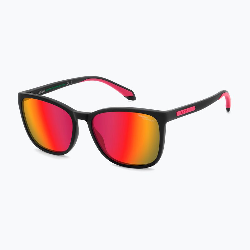 Ochelari de soare Polaroid PLD 2169/S/X matte black red/red multilayer polarized high contrast 2