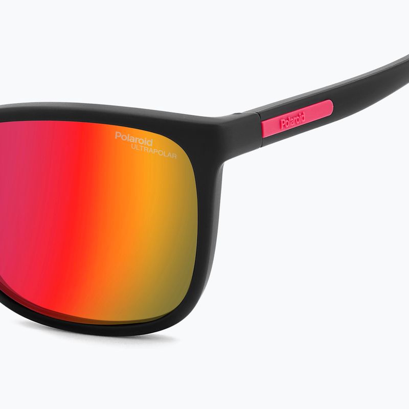 Ochelari de soare Polaroid PLD 2169/S/X matte black red/red multilayer polarized high contrast 8