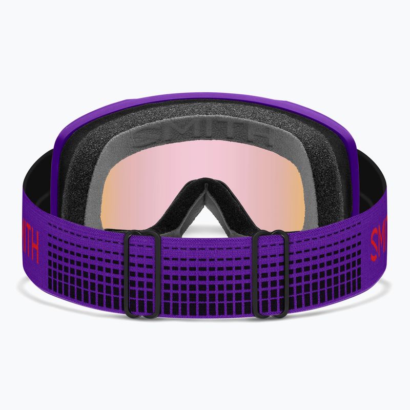 Ochelari de schi Smith Tribute S1 fresh purple/blue sensor mirror antifog 3