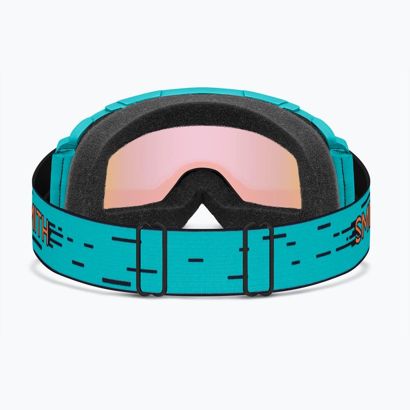 Ochelari de schi pentru copii Smith Daredevil S1 tropic kidding/blue sensor mirror antifog 4