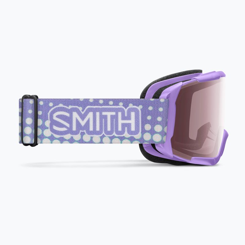 Ochelari de schi pentru copii Smith Daredevil S2 light lavender dot clouds/ignitor mirror antifog 2